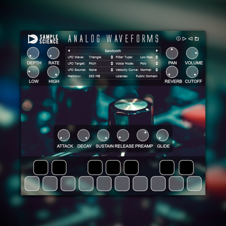 FREE SampleScience Analog Waveforms Plugin – Vintage Synth Tones for Your DAW!