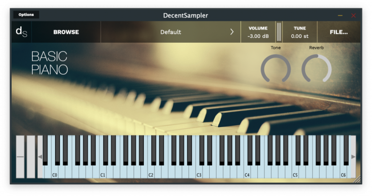 Decent Sampler – Free Lightweight Sampler Plugin for Producers