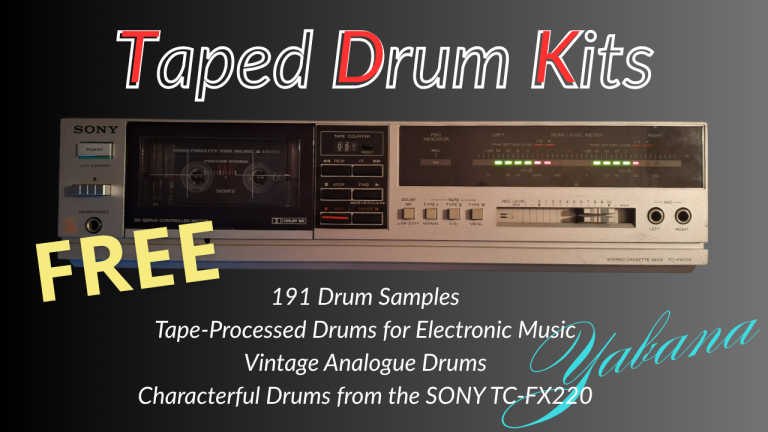 Ryu Yabana Taped Drum Kits – Free Drum Samples