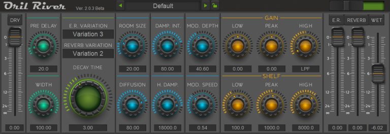 OrilRiver – Free Reverb VST Plugin